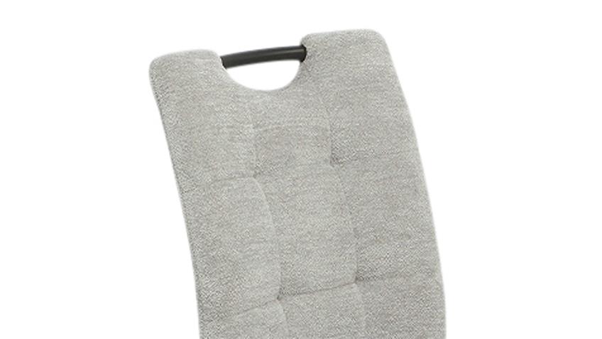 KALA szék, buklé szövet, fekete láb"k"
