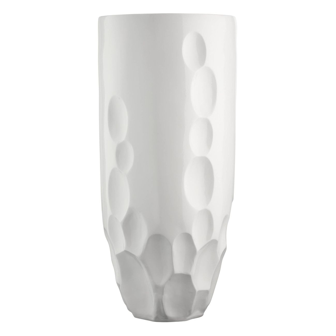 421106 Amakusa padlóváza fehér 70cm magas d=33cm
