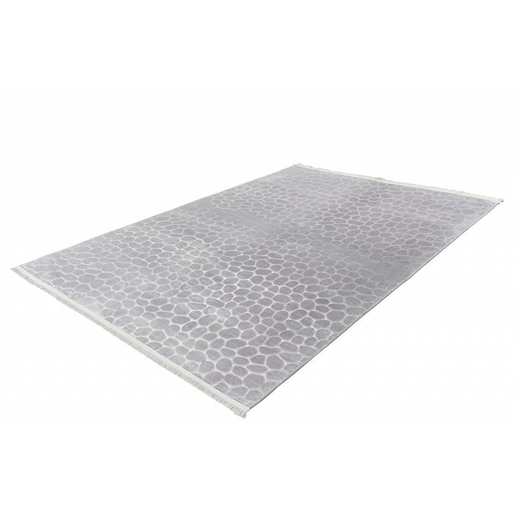 Lalee Peri PER 110 kavicsmintás világosszürke szőnyeg, 160x220 cm "ki"