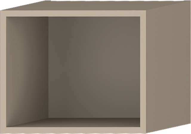 Modulo P12 kőszürke nyitott, építhető elem, 45x36x40 cm