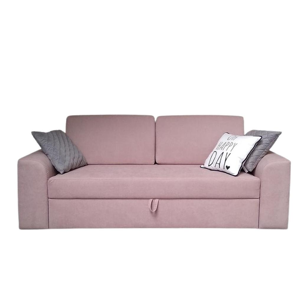 Arabella kanapéágy 205cm, rózsaszín