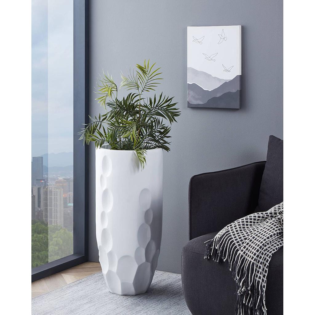 421106 Amakusa padlóváza fehér 70cm magas d=33cm
