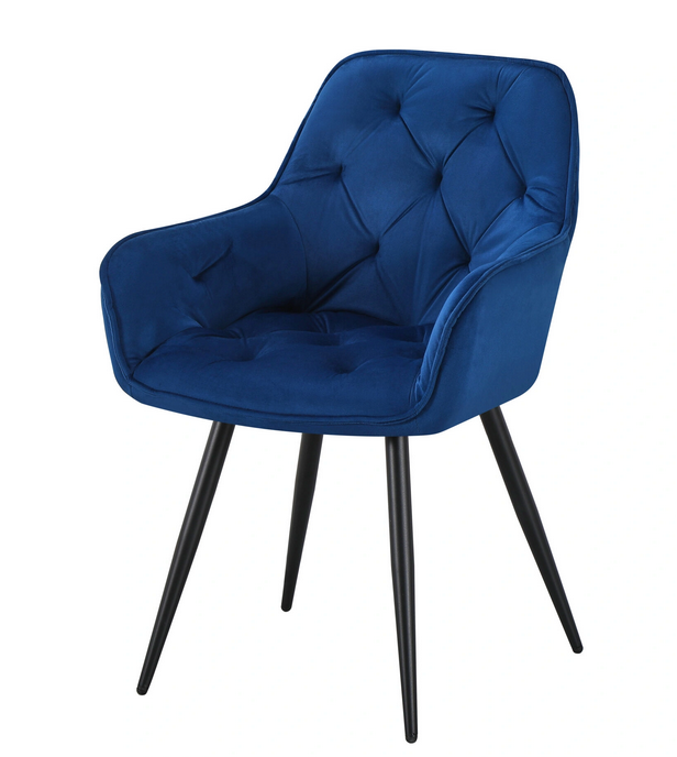 Angel szék, kék bársony