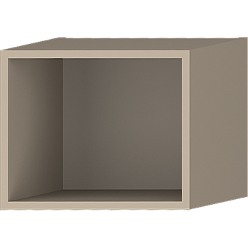 Modulo P12 kőszürke nyitott, építhető elem, 45x36x40 cm